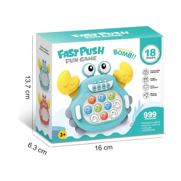 Speed-Push Light-Up Bubble Console - view 6