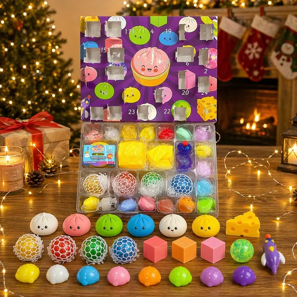 Mystery Baozi Squishy Calendar, 24-Day Gift Format - view 7