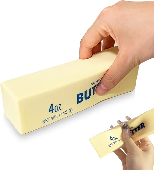Butter & Cheese Stick Slow-Rebound Foam Toy