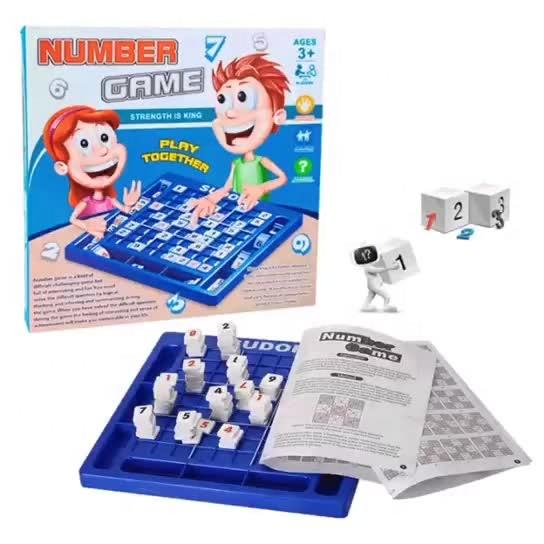 Sudoku Number-Cube Table Game