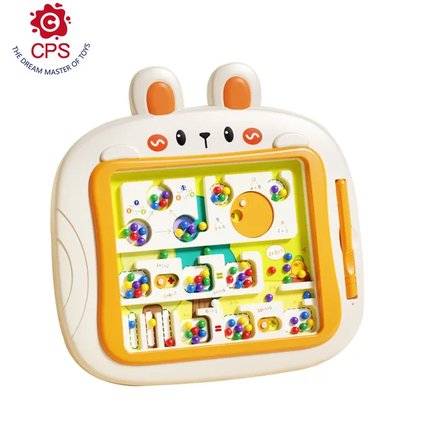 Rabbit Color-and-Number Magnetic Maze - view 2