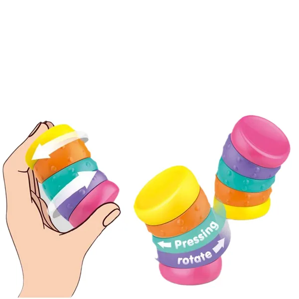 Twist-and-Spin Finger Fidget, 24-Piece Display - view 2
