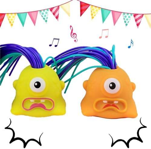 Halloween Hair-Pull Screaming Monster