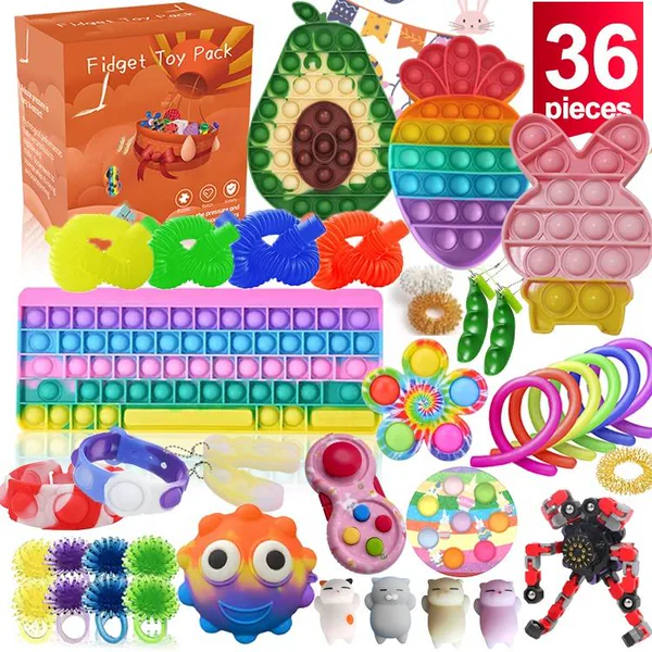 Mixed Squeeze & Fidget Toy Gift Set - view 3