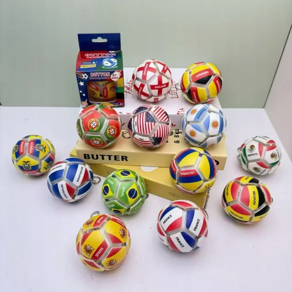Soccer Button-Press Ball, Counter Display - view 2