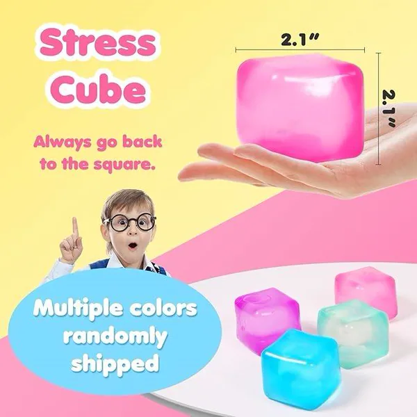 Slow-Rebound Ice Cube Squishy, 7.5 cm - view 4