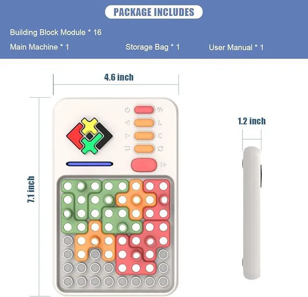 Pattern-Matching Block Game, 1,000+ Challenges - view 7