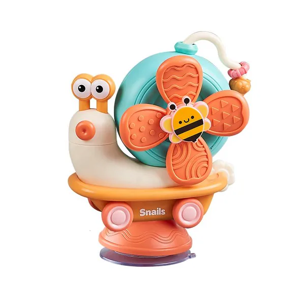 Suction-Base Spinner, Boxed Activity Toy