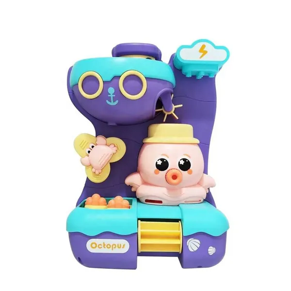 Octopus Spinning Waterwheel Bath Toy - view 3