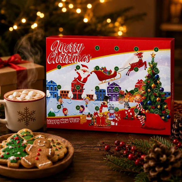 Mochi Squishy Advent Calendar, 24-Day Christmas Format - view 6