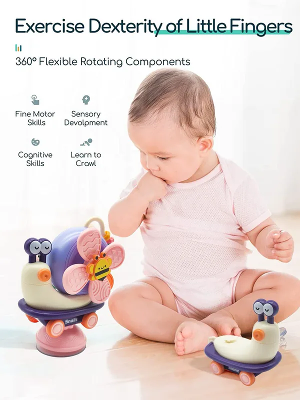 Suction-Cup Activity Spinner, Color-Box Version - view 6