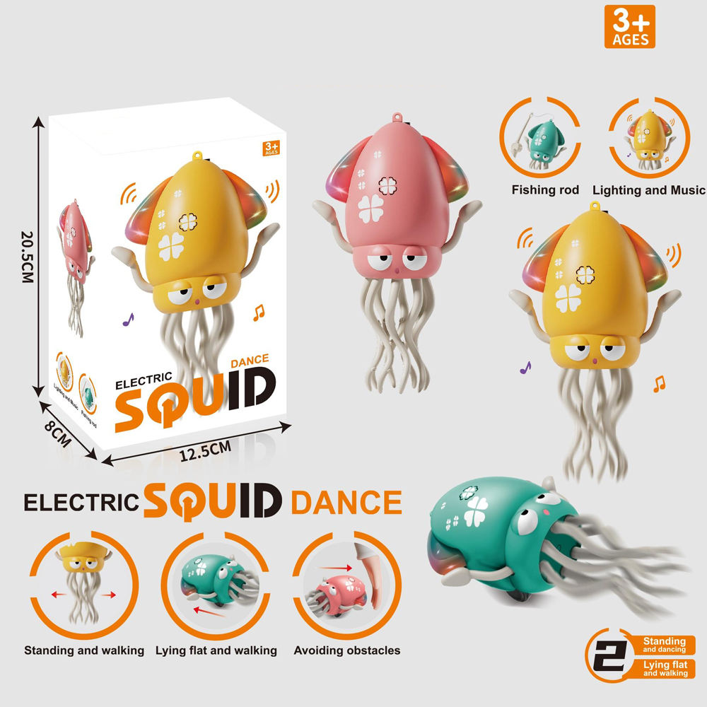Chain-Linked Dancing Squid, Boxed Novelty - view 3