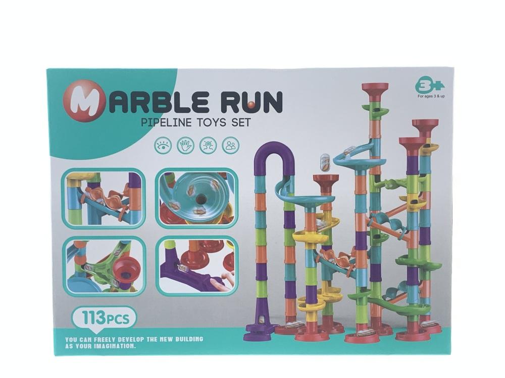 Marble-Run Construction Track, 113 Pieces - view 2