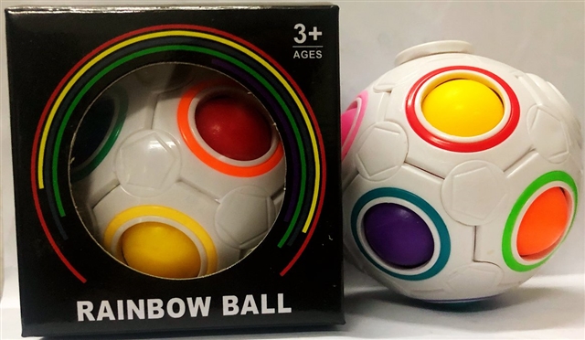 Rainbow Spinning Ball, 12-Hole Format