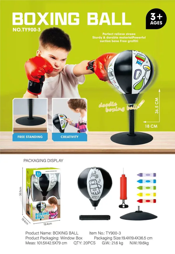 Boxing Ball Play Toy, Window Edition 349711