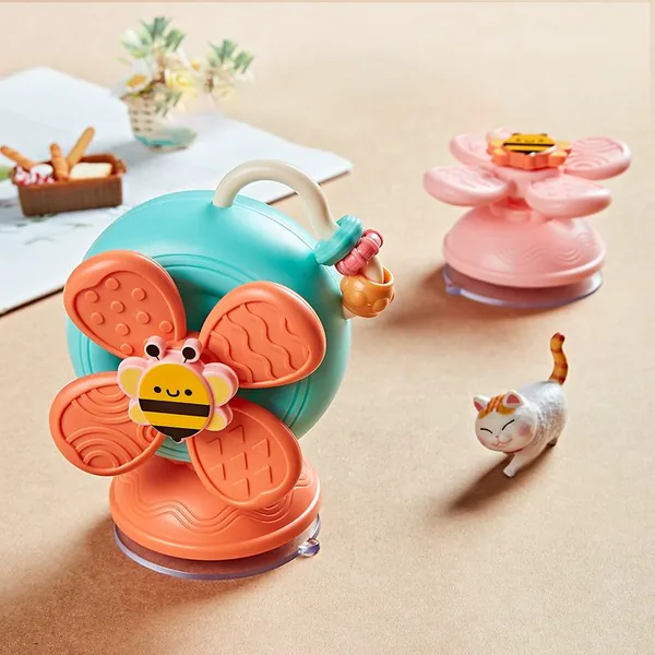 Suction-Cup Spinning Top, Bath-Play Format - view 4