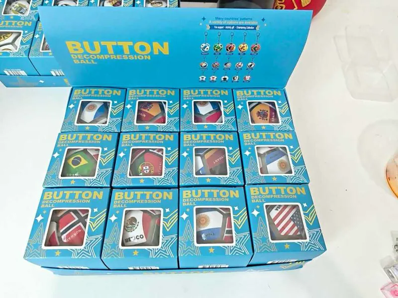 Soccer Button-Press Ball, Counter Display