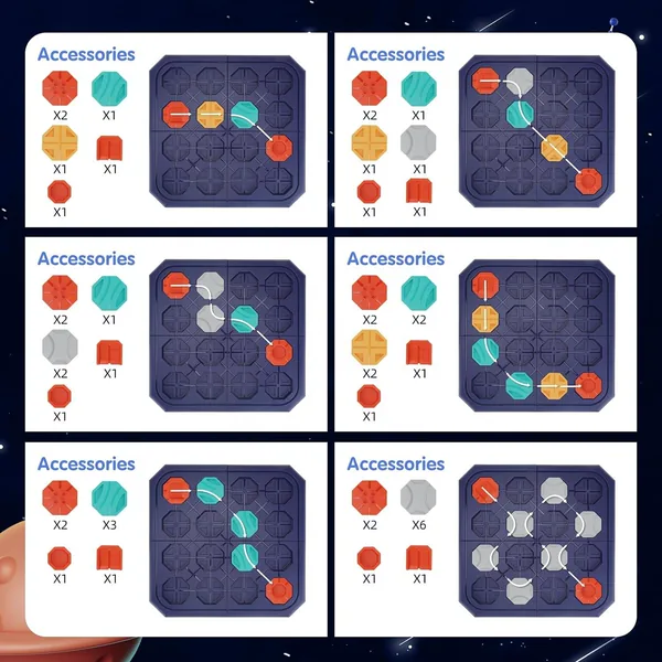 Road-Builder Logic Board Game - view 6