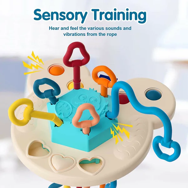 Flying-Saucer Pull-String Activity Toy - view 2