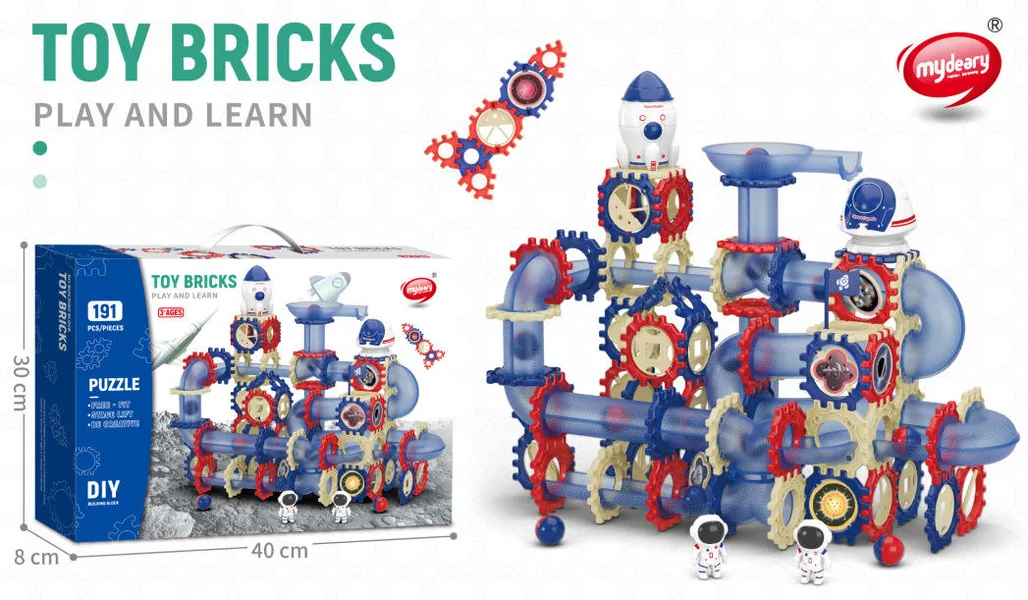 Space Marble-Run Construction Set - view 3