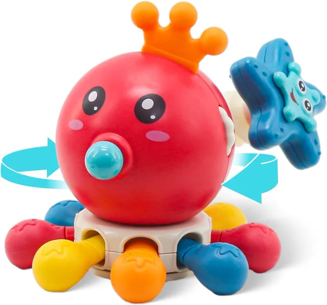 Octopus Pull-String Activity Toy - view 4