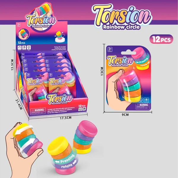 Twist-and-Spin Finger Fidget, 24-Piece Display - view 3