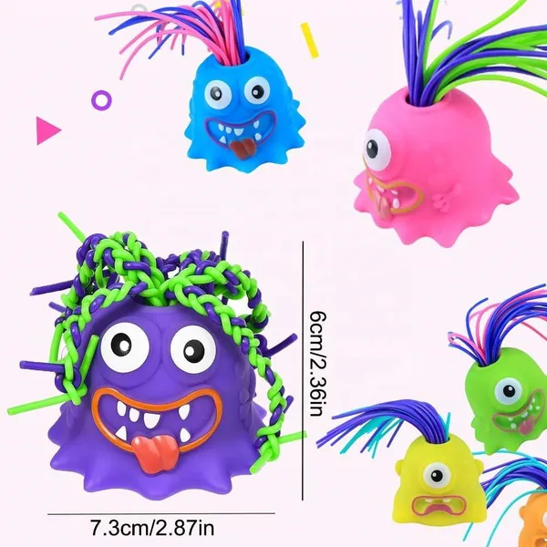 Halloween Hair-Pull Screaming Monster - view 8