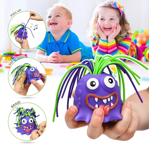 Hair-Pull Screaming Monster, Boxed Novelty - view 6