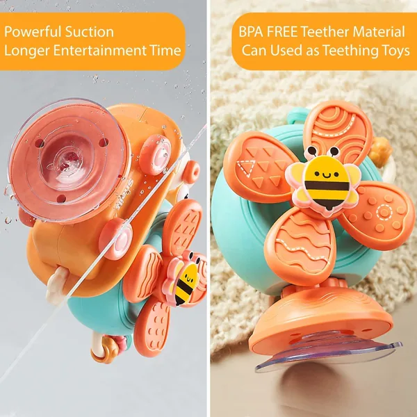 Suction-Base Spinner, Boxed Activity Toy - view 3