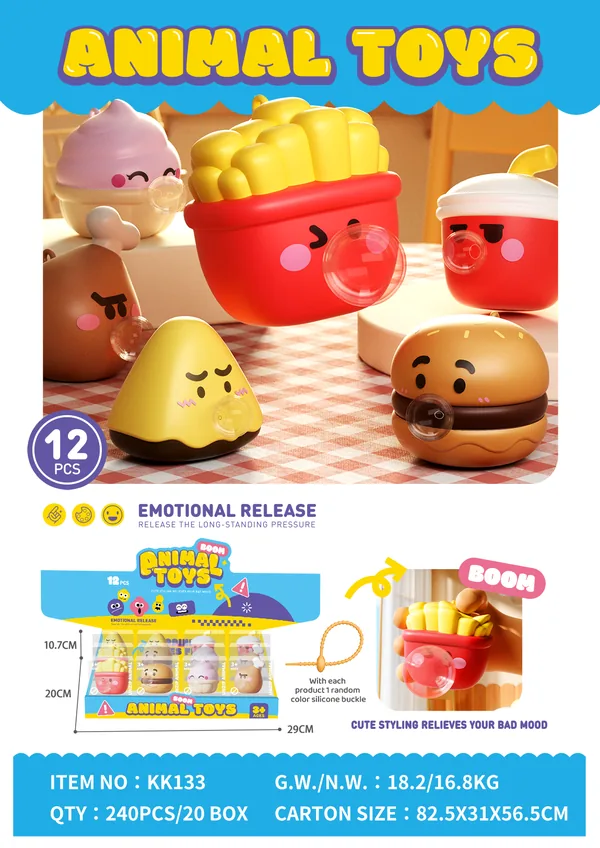 Animal Novelty Selection, Display-Box Format