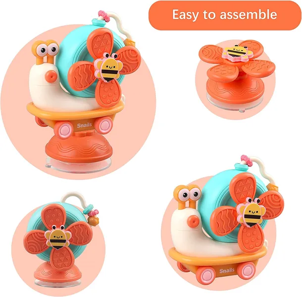 Suction-Base Spinner, Boxed Activity Toy - view 6
