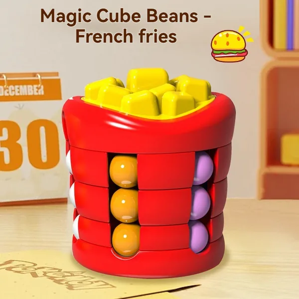 Magic-Bean Cube Spinner Puzzle - view 5