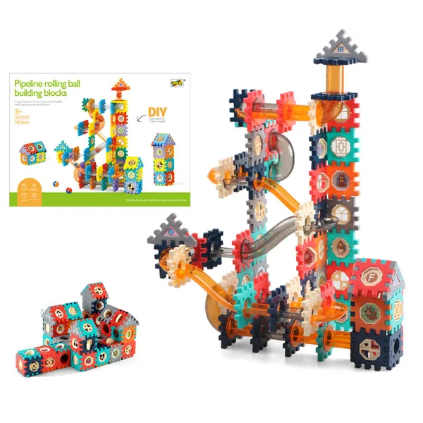 Marble-Race Construction Kit, 182 Pieces - view 3