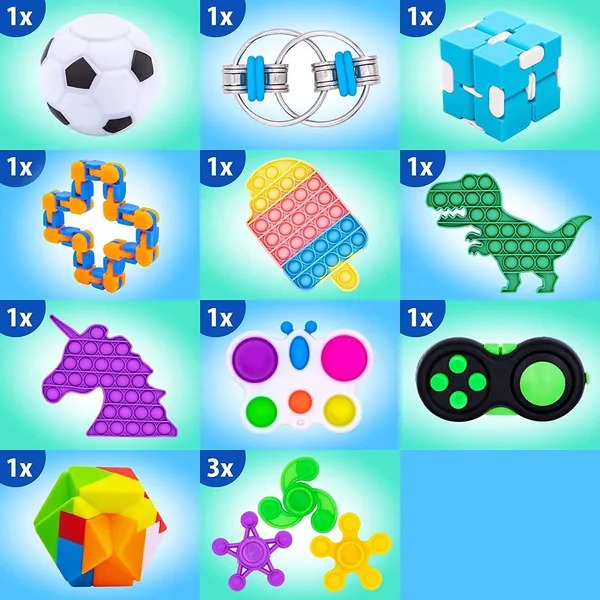 Assorted Fidget Gift Pack, 50 Pieces - view 4