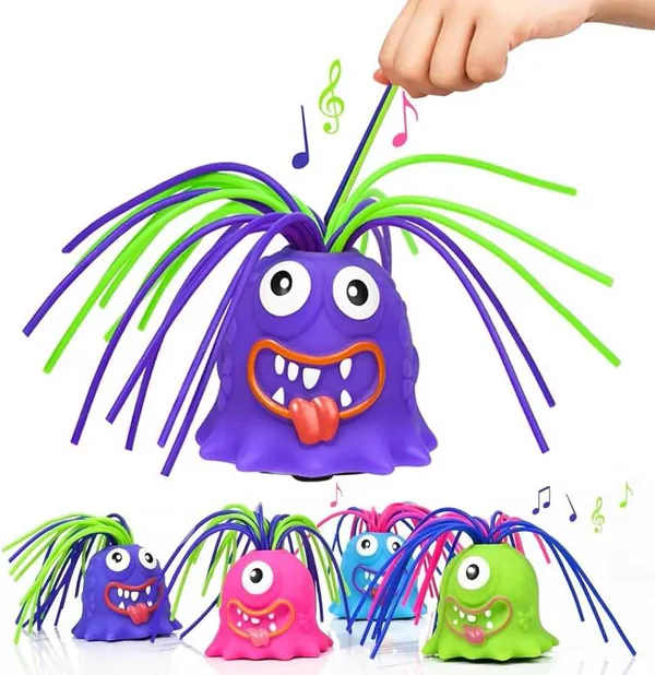 Halloween Hair-Pull Screaming Monster - view 3