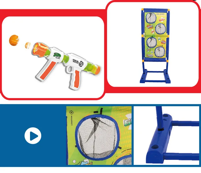 Air-Pump Foam-Ball Target Game Set - view 4
