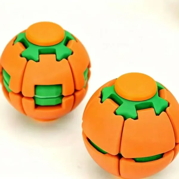 3D-Printed Press-and-Rotate Fidget Ball - view 2