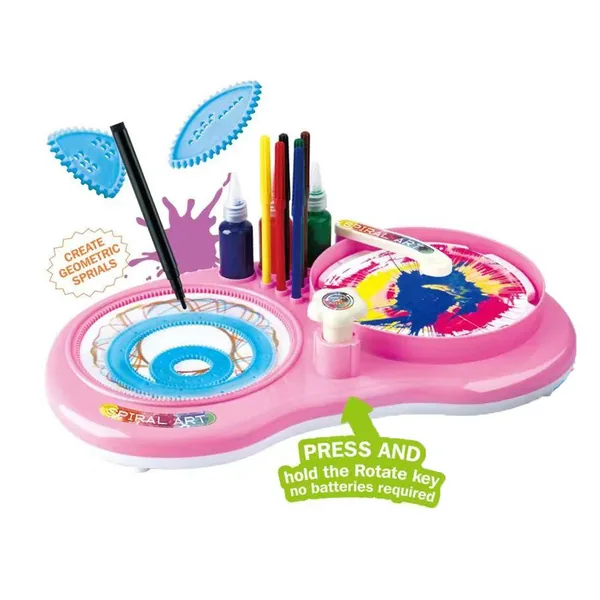 Spin-Art Painting Machine Kit