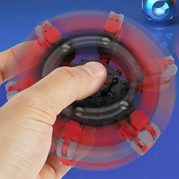 Transforming Robot Finger Spinner - view 3