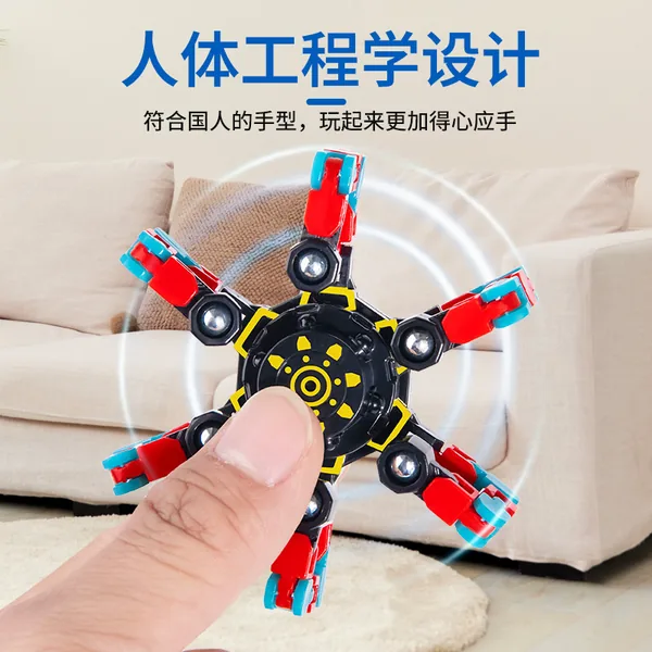 Transforming Mechanical Finger Spinner, Bagged Format - view 5