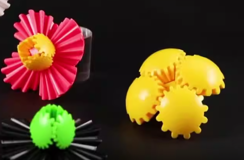 Rotating Gear Fidget Cube, 24-Piece Display - view 3