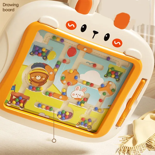 Rabbit Color-and-Number Magnetic Maze - view 5