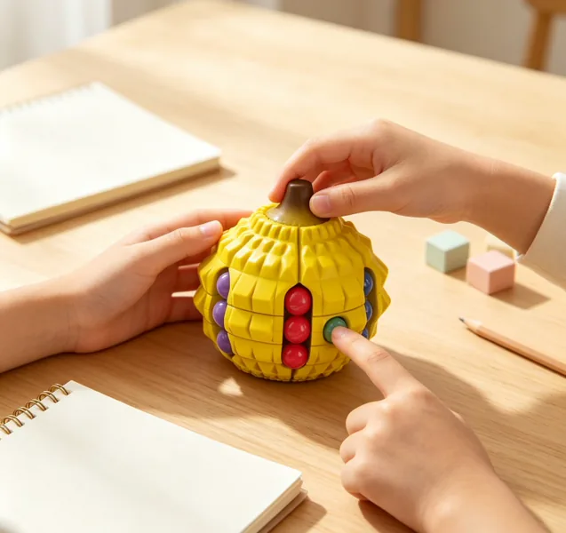 Durian Magic-Bean Rotating Puzzle - view 4
