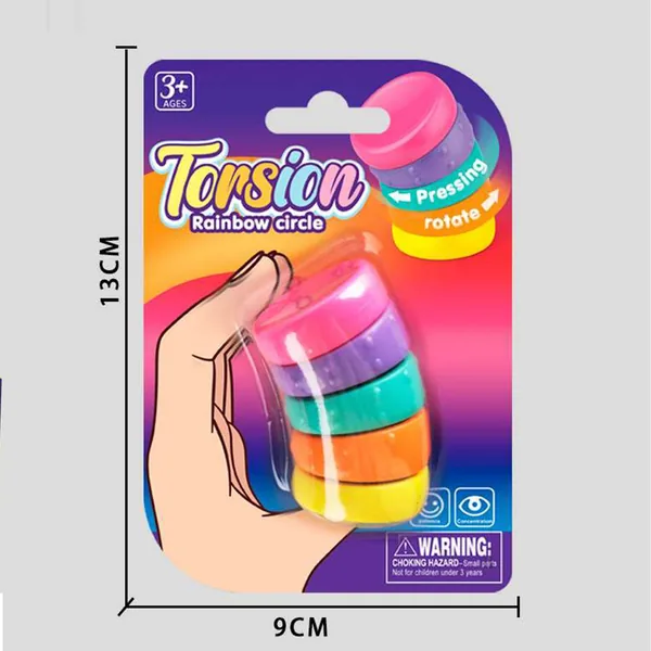 Twist-and-Spin Finger Fidget, 24-Piece Display