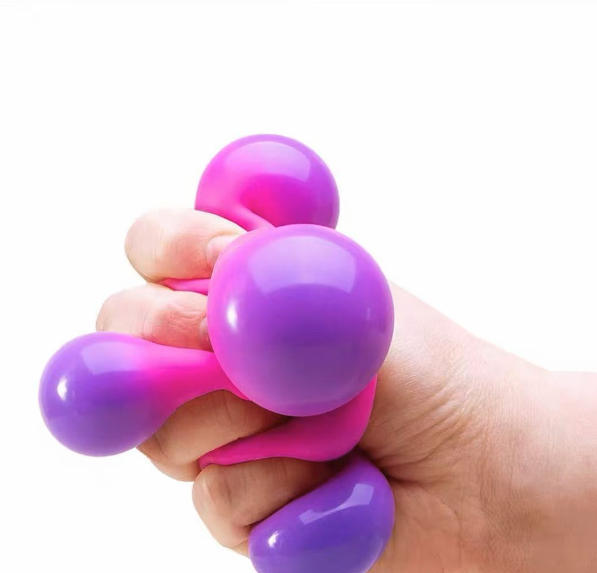 Flour-Filled Color Cube Squishy, 5 cm - view 2