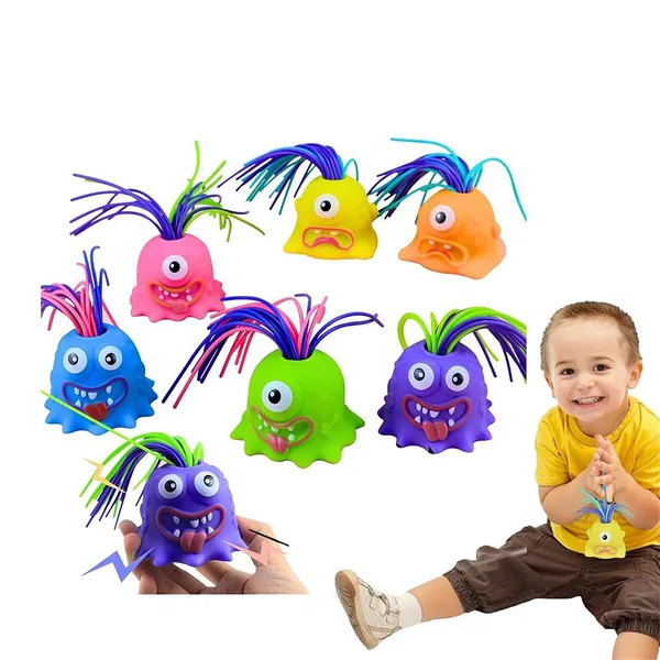 Halloween Hair-Pull Screaming Monster - view 7
