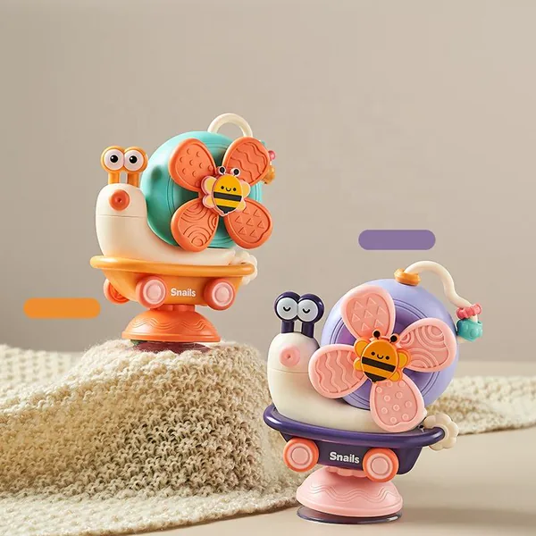 Suction-Cup Spinning Top, Bath-Play Format - view 5