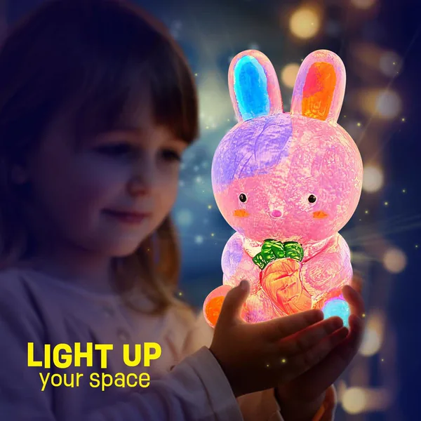 Paint-Your-Own Bunny Light Craft Kit
