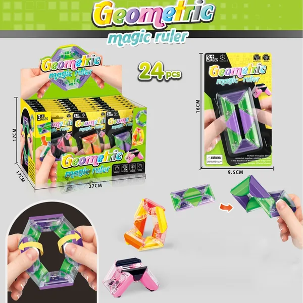 Multi-Move Finger Fidget, 16-Piece Display