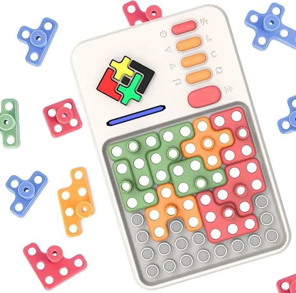 Pattern-Matching Block Game, 1,000+ Challenges